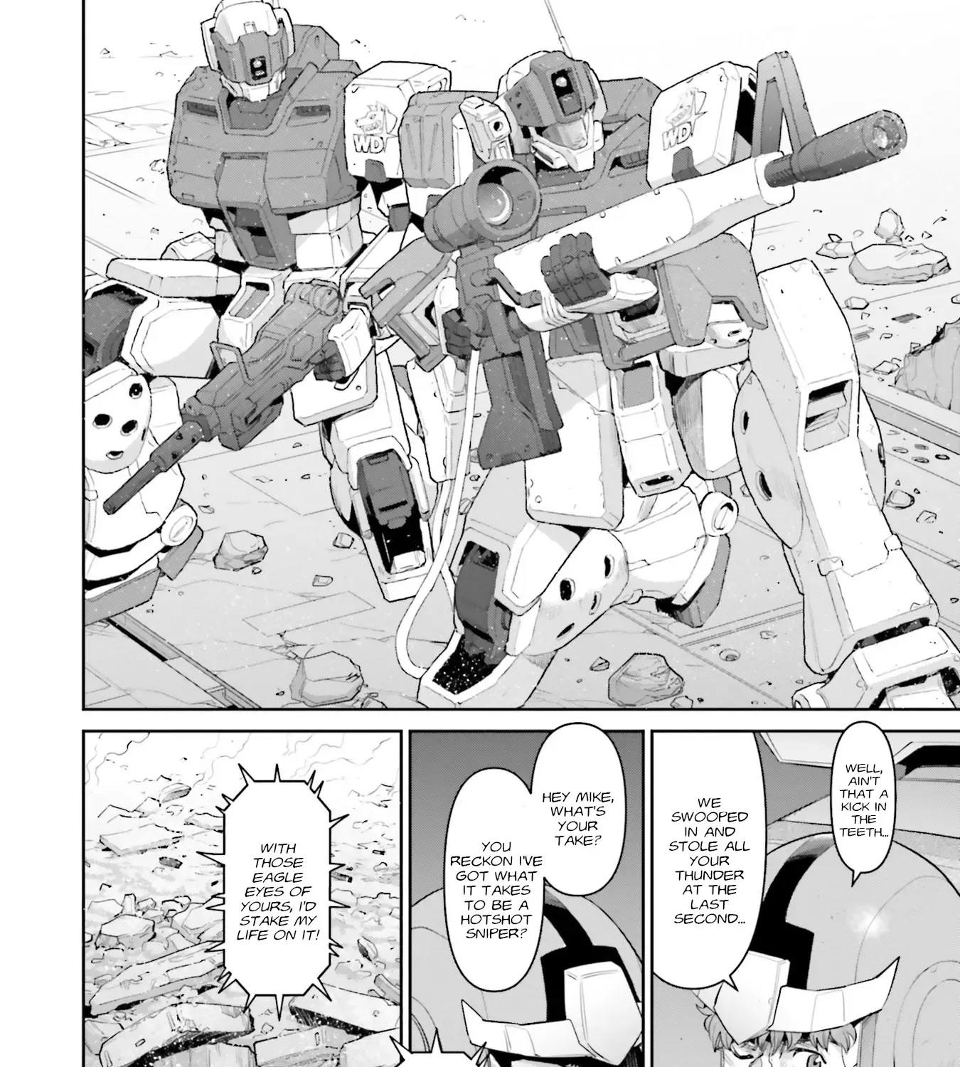 Mobile Suit Gundam Ground Zero - Rise From The Ashes Chapter 21 page 39 - MangaKakalot