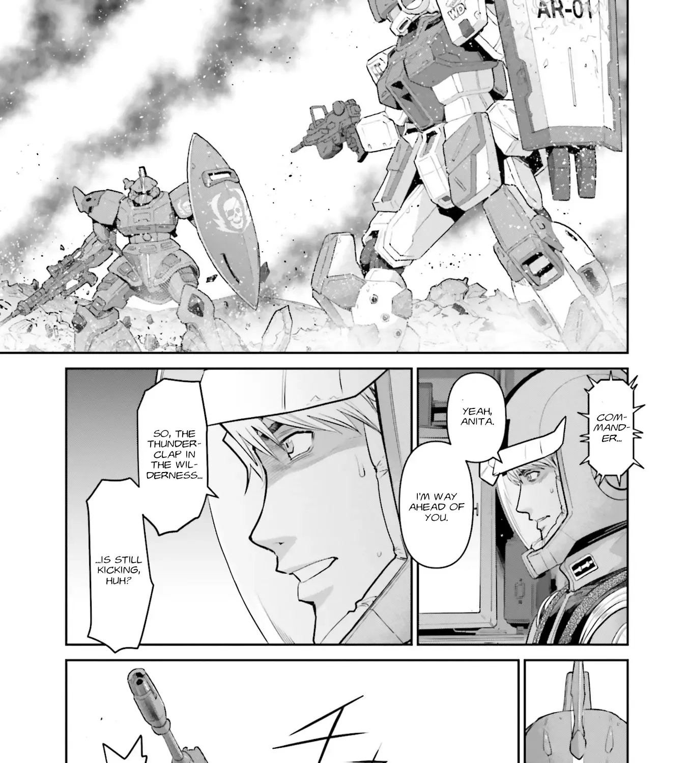 Mobile Suit Gundam Ground Zero - Rise From The Ashes Chapter 21 page 45 - MangaKakalot