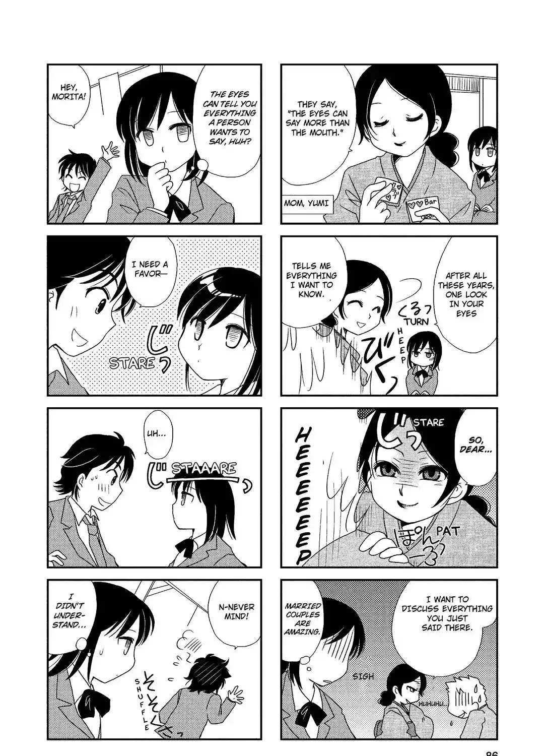 Morita-san wa Mukuchi Chapter 14 page 7 - MangaKakalot