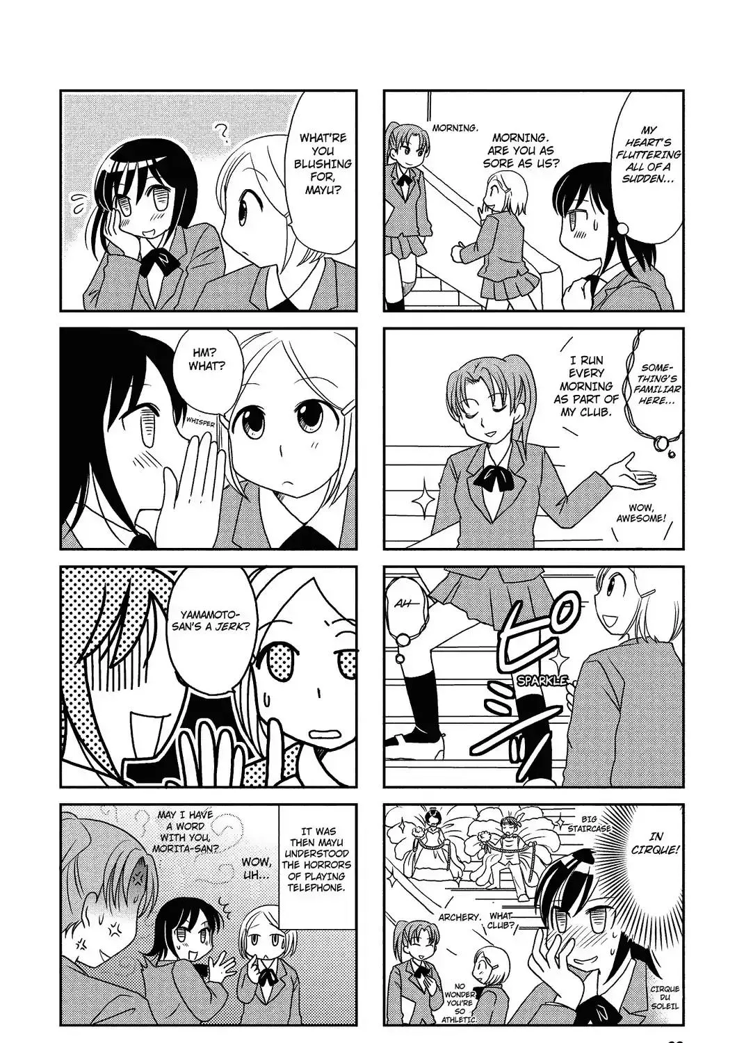 Morita-san wa Mukuchi Chapter 26 page 13 - MangaKakalot