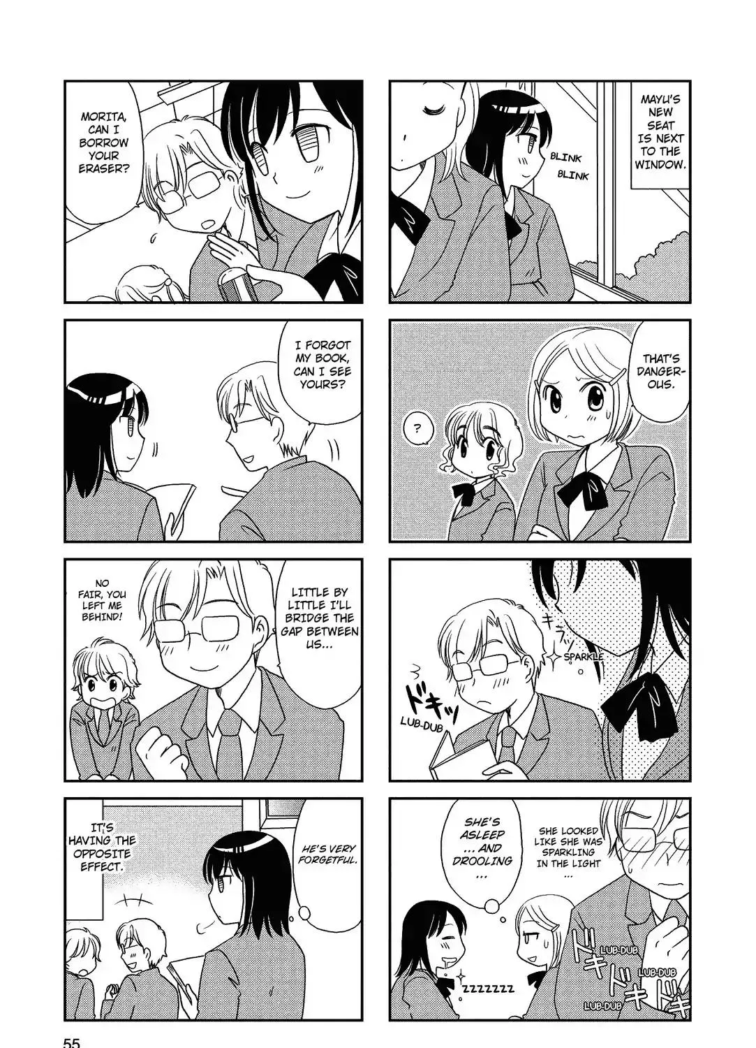 Morita-san wa Mukuchi Chapter 46 page 5 - MangaKakalot