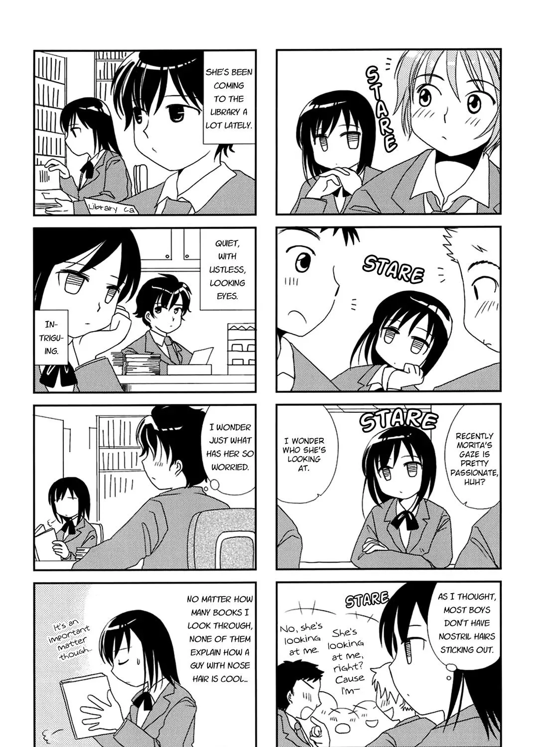 Morita-san wa Mukuchi Chapter 6 page 8 - MangaKakalot