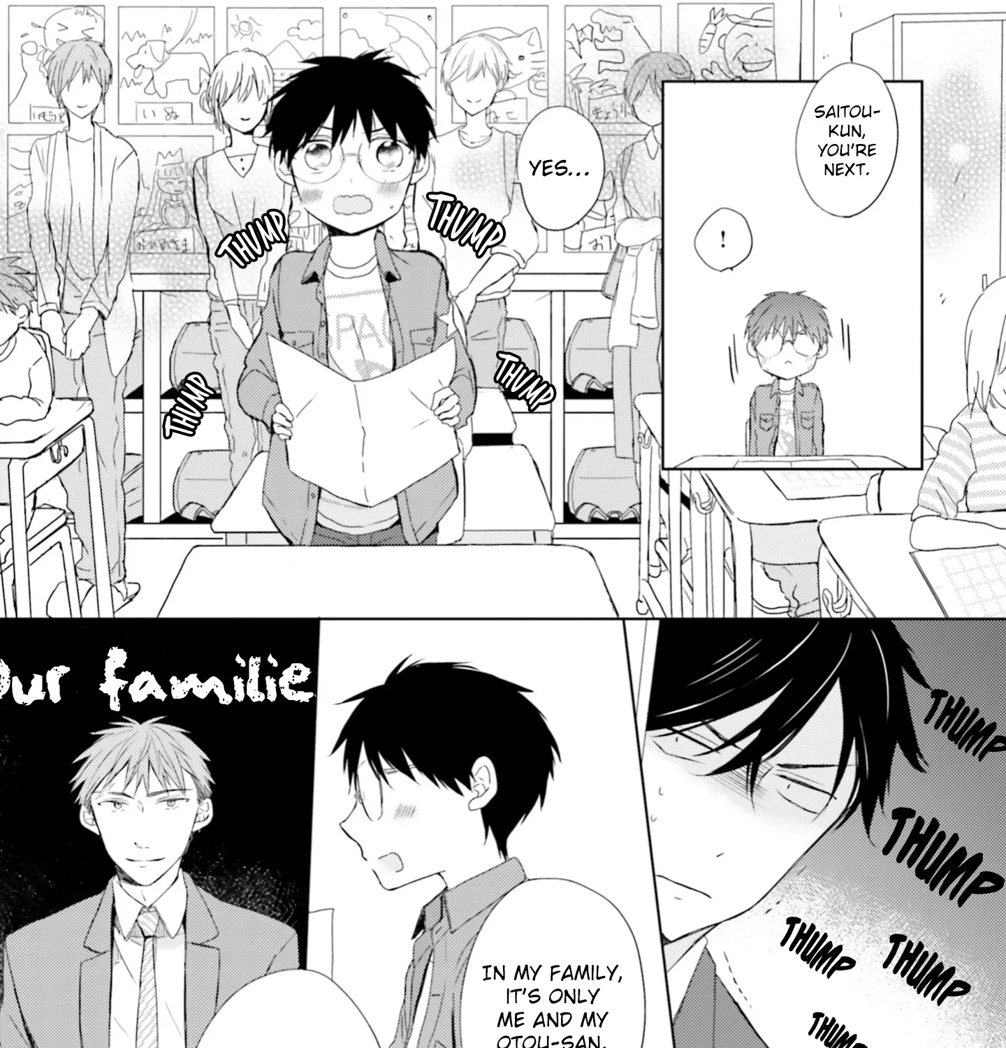 Motoyan Papa to Hitsuji-sensei Yotsuba Chapter 3 page 46 - MangaKakalot