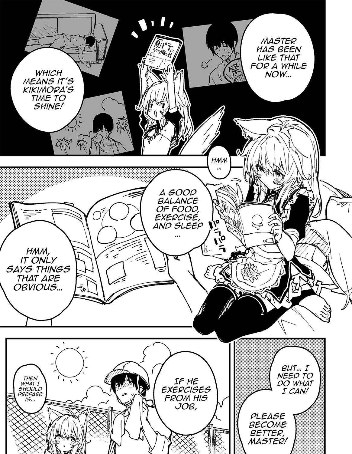 My Animal-Eared Maid Is at Home Chapter 33 page 3 - MangaKakalot