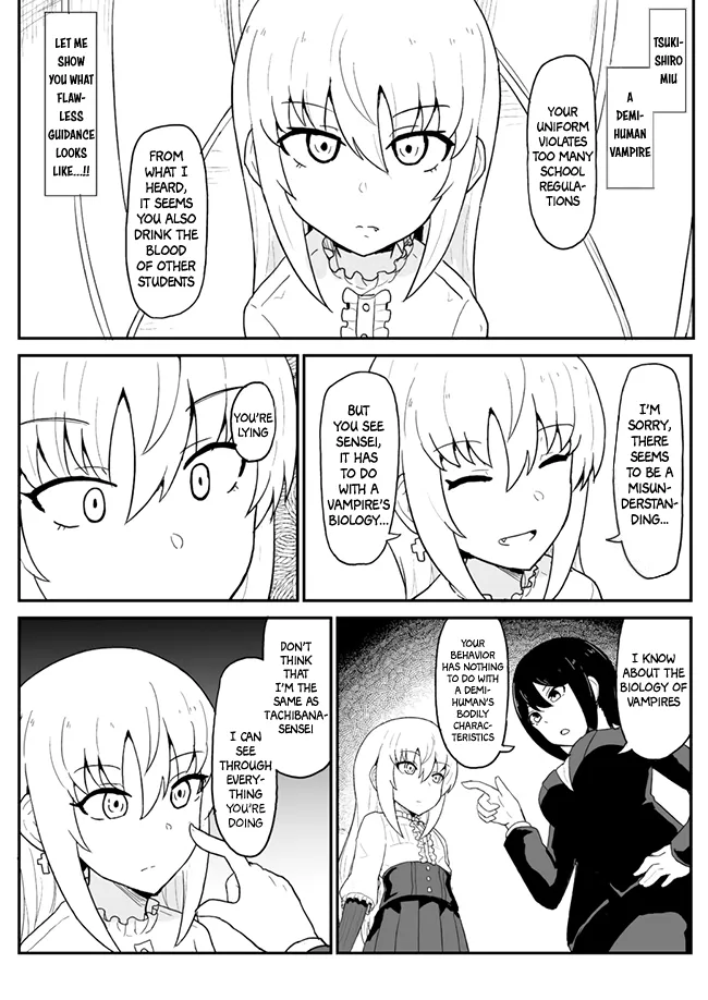 My Childhood Friend The Vampire Chapter 11 page 2 - MangaKakalot