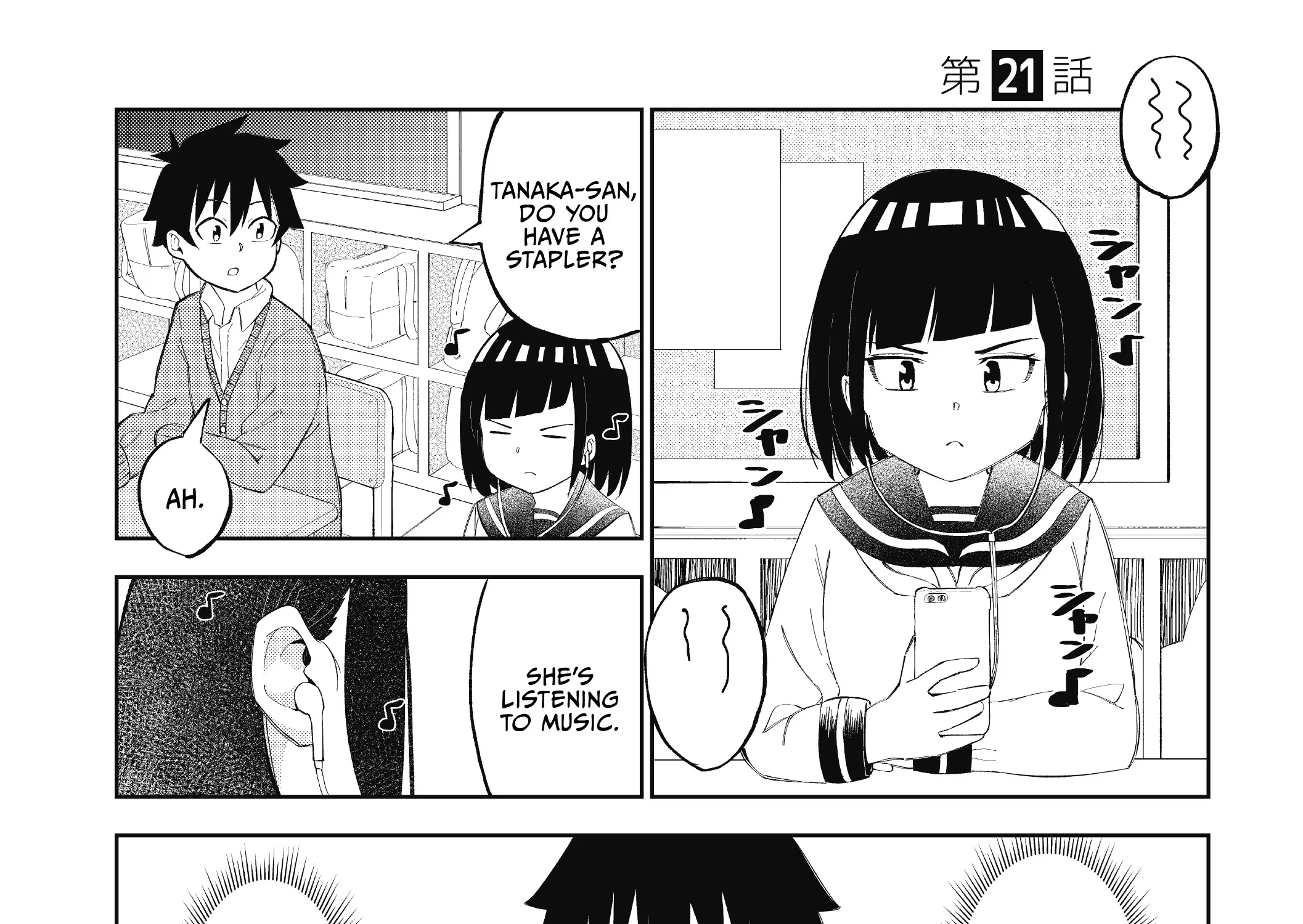 My Classmate Tanaka-san is Super Scary Chapter 21 page 2 - MangaKakalot