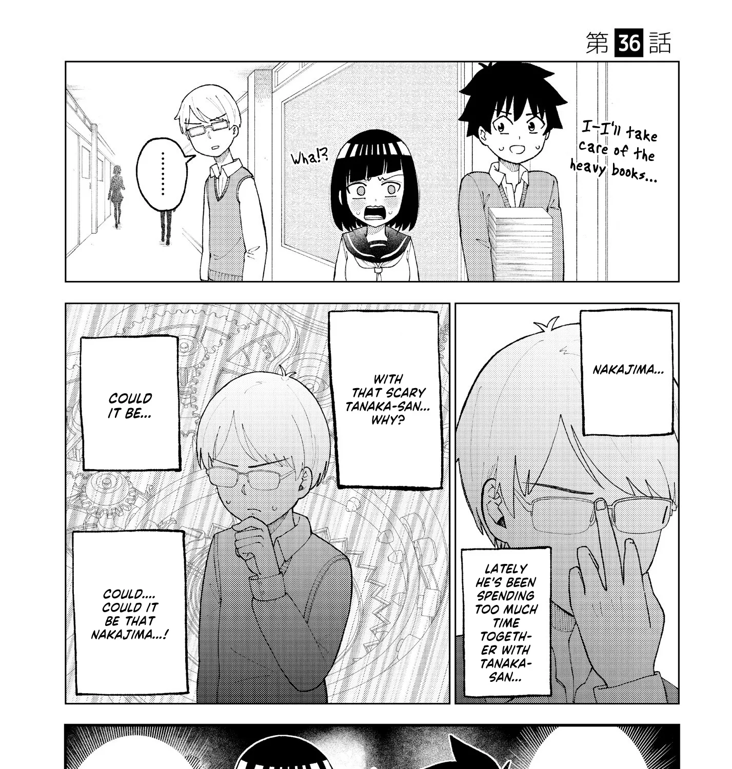 My Classmate Tanaka-san is Super Scary Chapter 36 page 2 - MangaKakalot