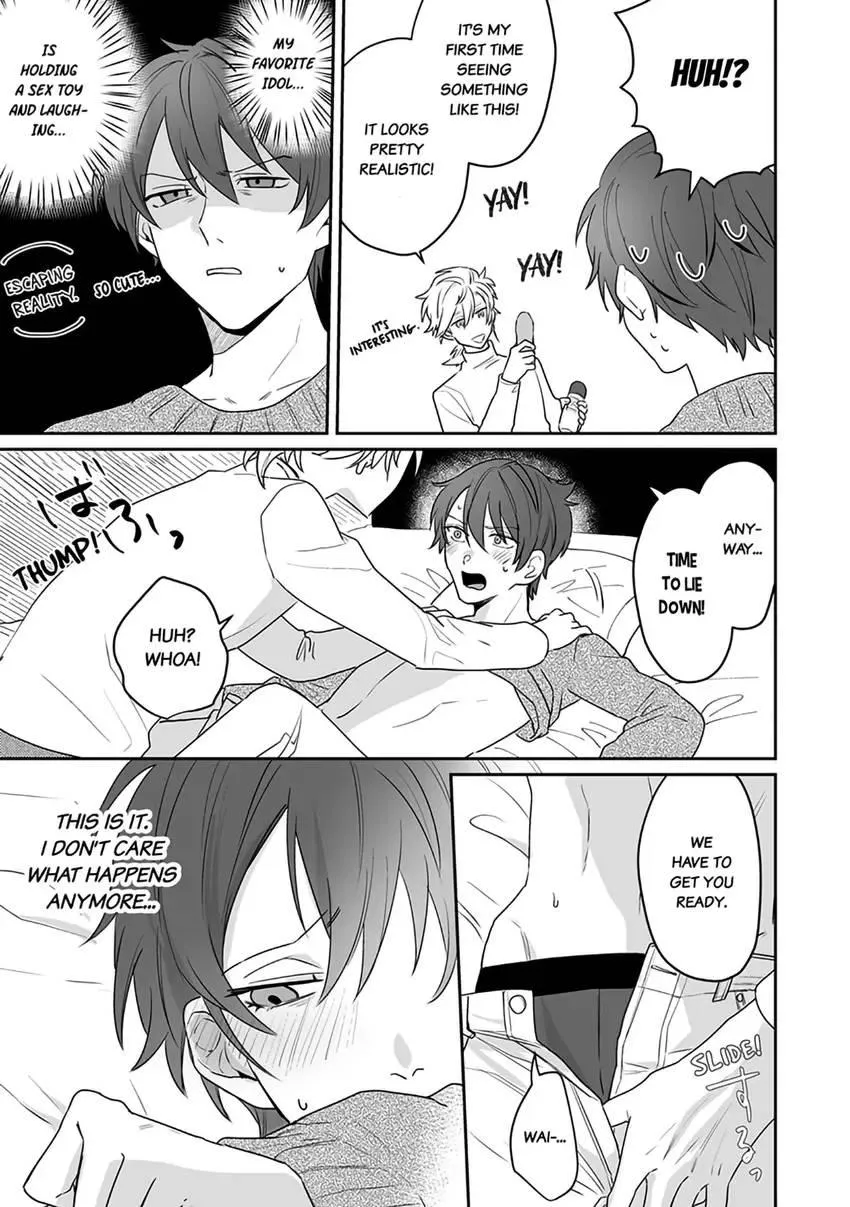 My Favorite Idol Might Be in Love with Me!! -I Never Expected to Have Sex with Him- Chapter 3.1 page 7 - MangaKakalot