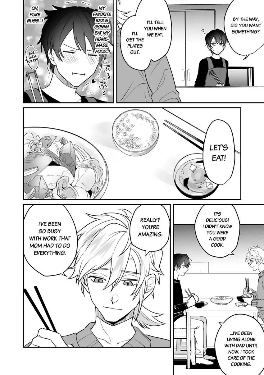 My Favorite Idol Might Be in Love with Me!! -I Never Expected to Have Sex with Him- Chapter 3.2 page 12 - MangaKakalot