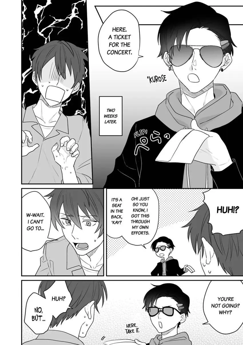 My Favorite Idol Might Be in Love with Me!! -I Never Expected to Have Sex with Him- Chapter 5.2 page 12 - MangaKakalot