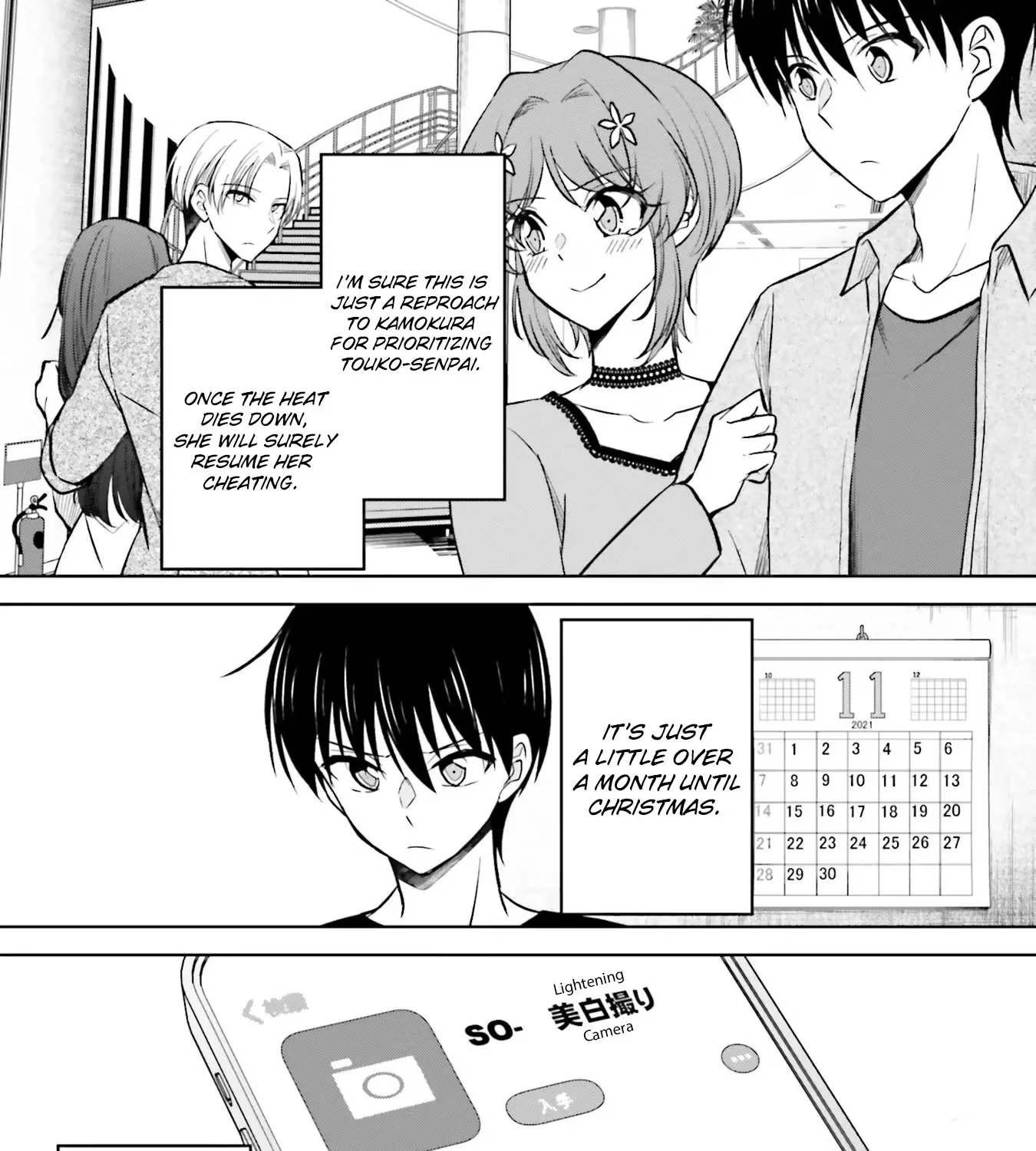 My Girlfriend Cheated on Me With a Senior, so I’m Cheating on Her With His Girlfriend Chapter 8.1 page 55 - MangaKakalot