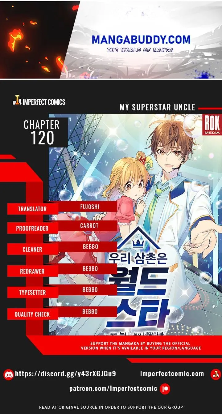 My Superstar Uncle Chapter 120 page 1 - MangaKakalot