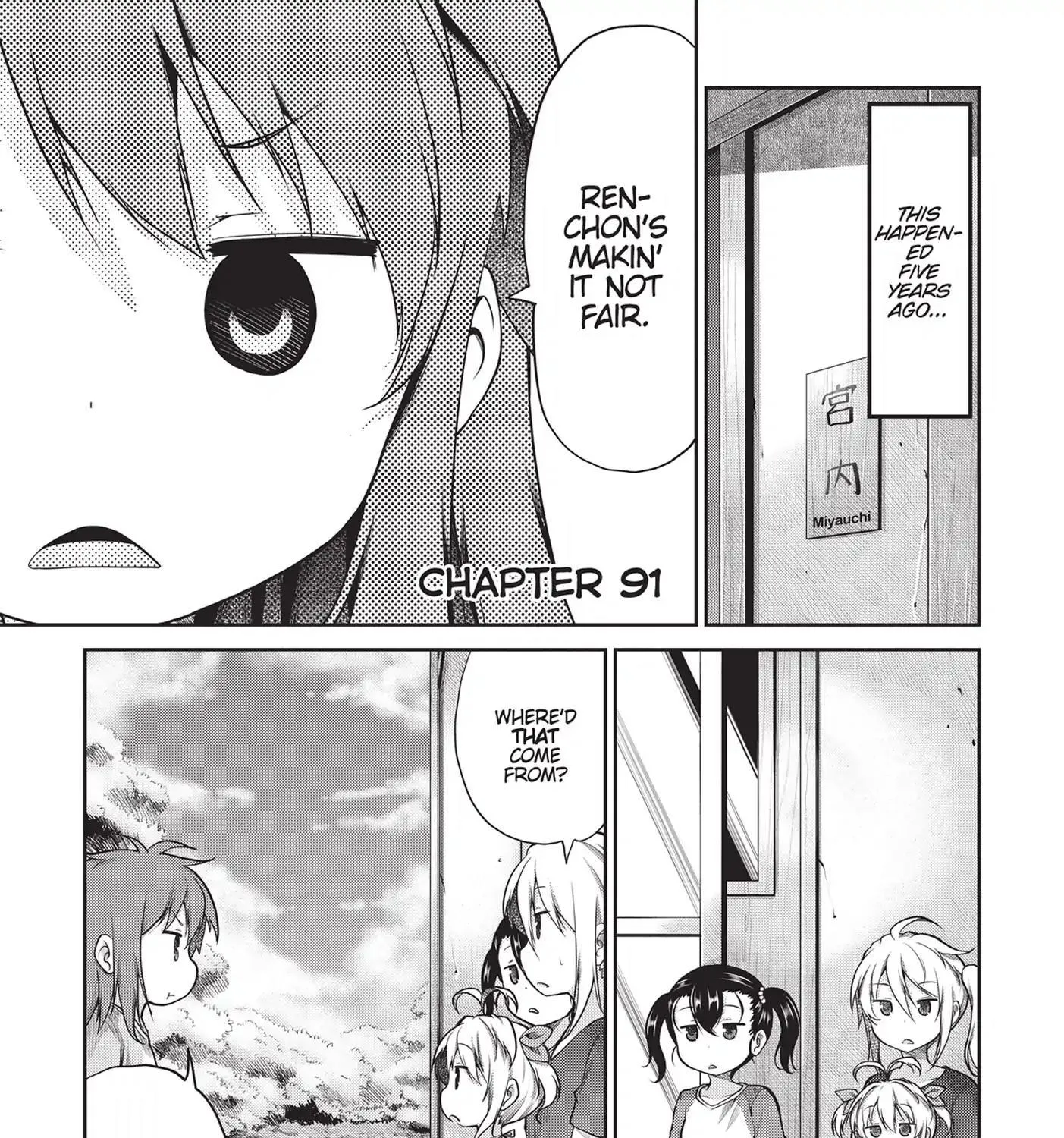 Non Non Biyori Chapter 91 page 1 - MangaKakalot