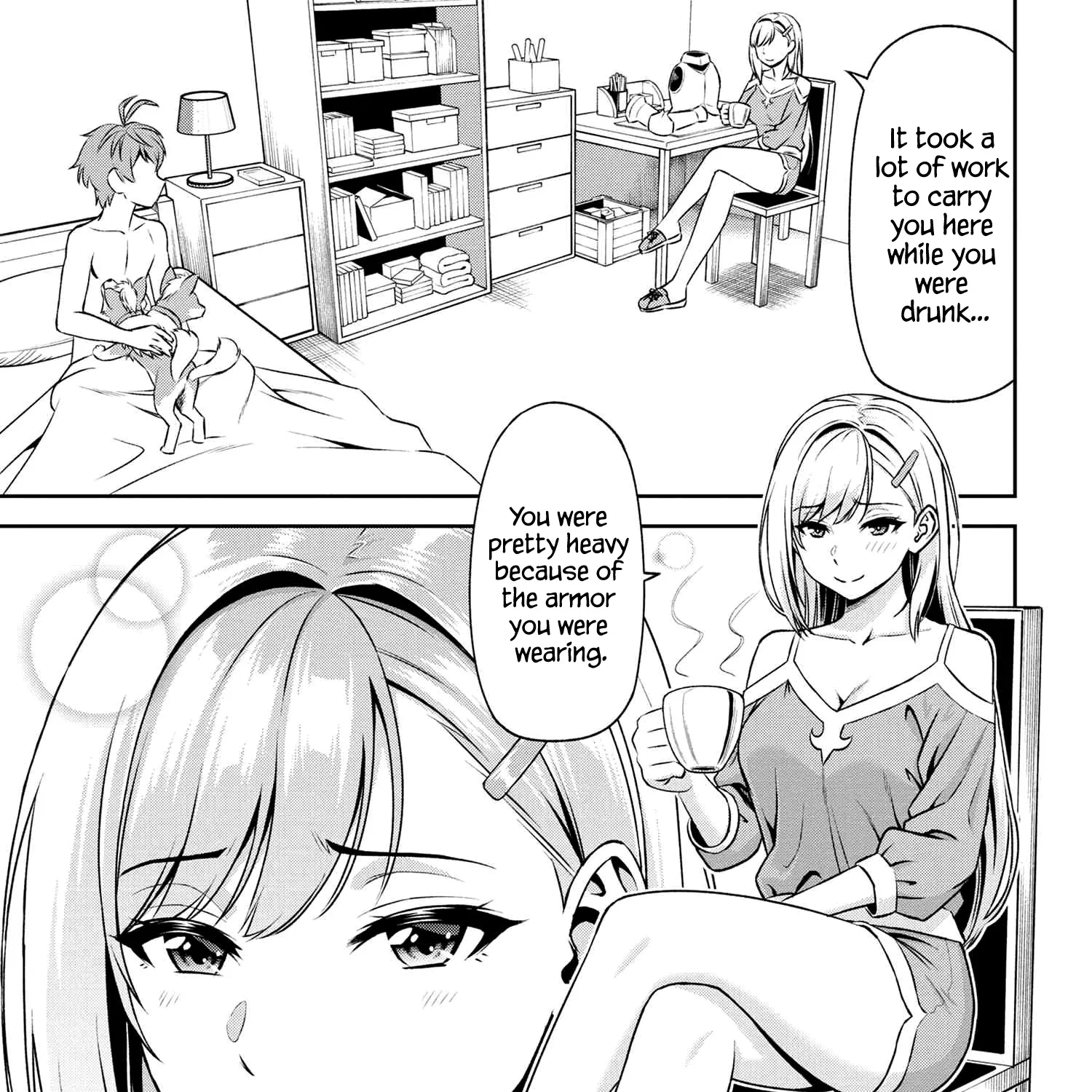 Older Elite Knight Is Cute Only In Front Of Me Chapter 8.2 page 3 - MangaKakalot