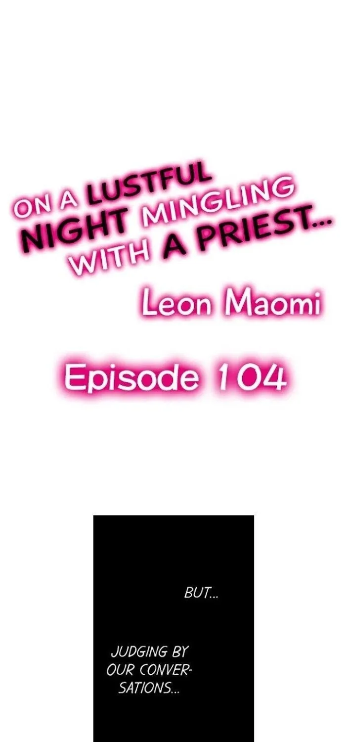 On A Lustful Night Mingling With A Priest Chapter 104 page 1 - MangaKakalot