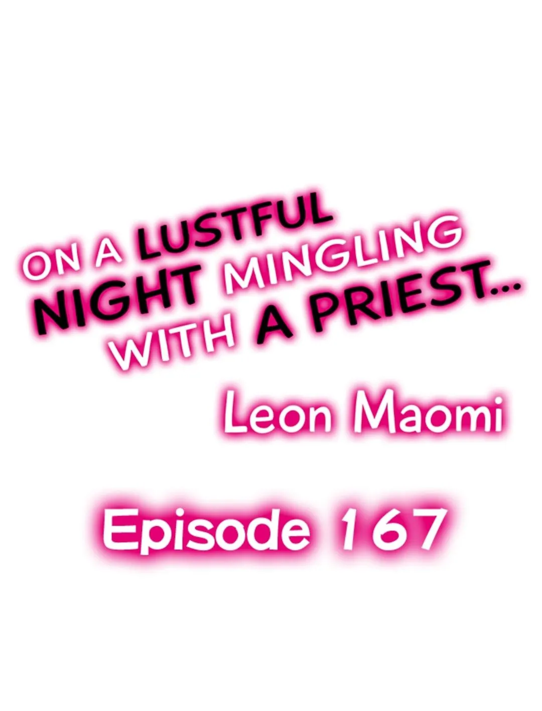 On A Lustful Night Mingling With A Priest Chapter 167 page 1 - MangaKakalot