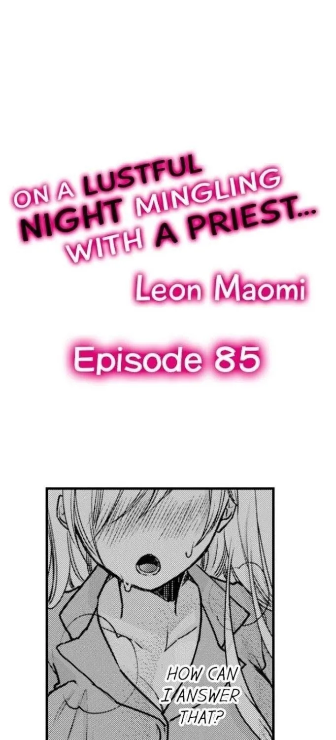 On A Lustful Night Mingling With A Priest Chapter 85 page 1 - MangaKakalot