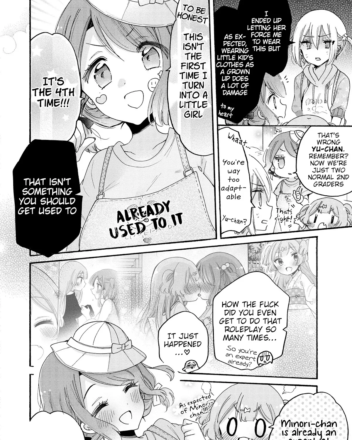 Onee-San Wa Joshi Shougakusei Ni Kyoumi Ga Arimasu. Chapter 46 page 12 - MangaKakalot