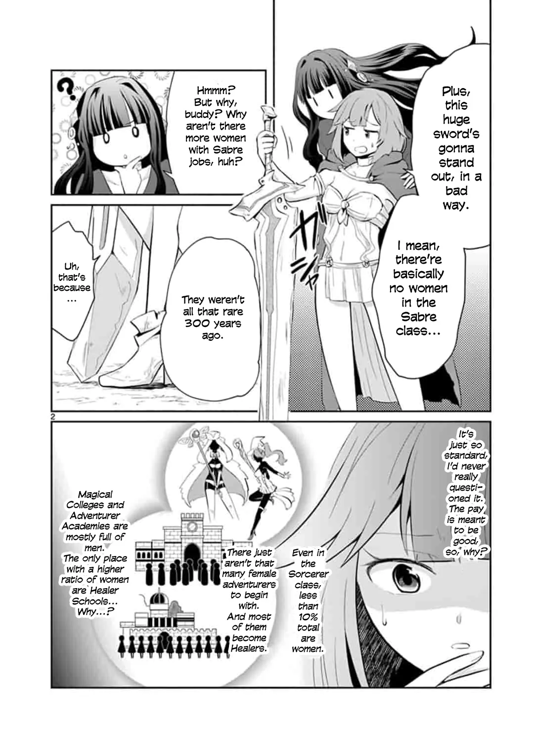 Onna Dakara, To Party Wo Tsuihou Sareta No De Densetsu No Majo To Saikyou Tag Wo Kumimashita Chapter 2.1 page 3 - MangaKakalot