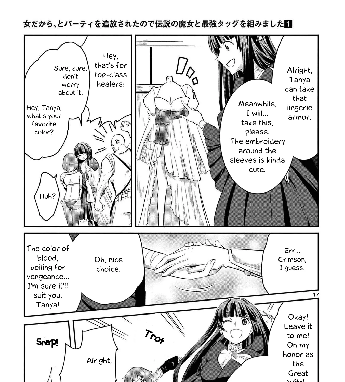 Onna Dakara, To Party Wo Tsuihou Sareta No De Densetsu No Majo To Saikyou Tag Wo Kumimashita Chapter 2.2 page 9 - MangaKakalot