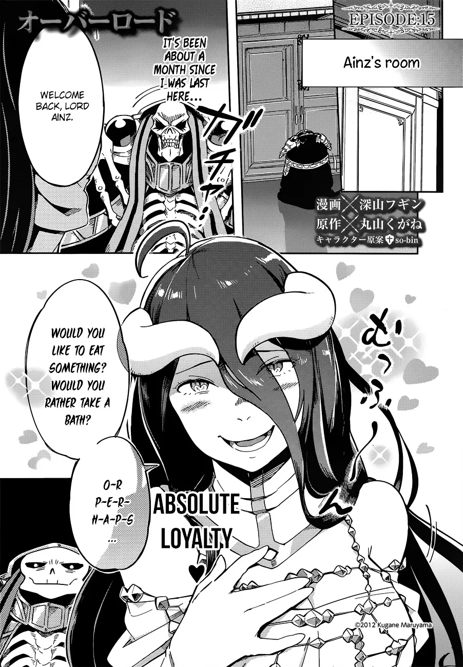 Overlord Chapter 15 page 1 - MangaKakalot