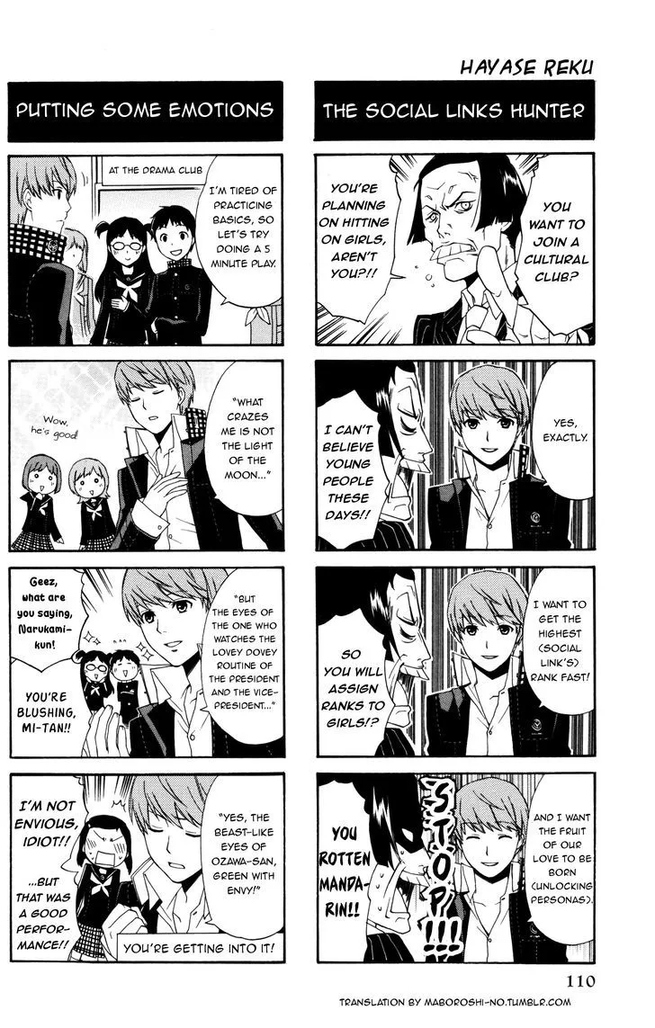 Persona 4 4Koma Kings Chapter 1 page 3 - MangaKakalot