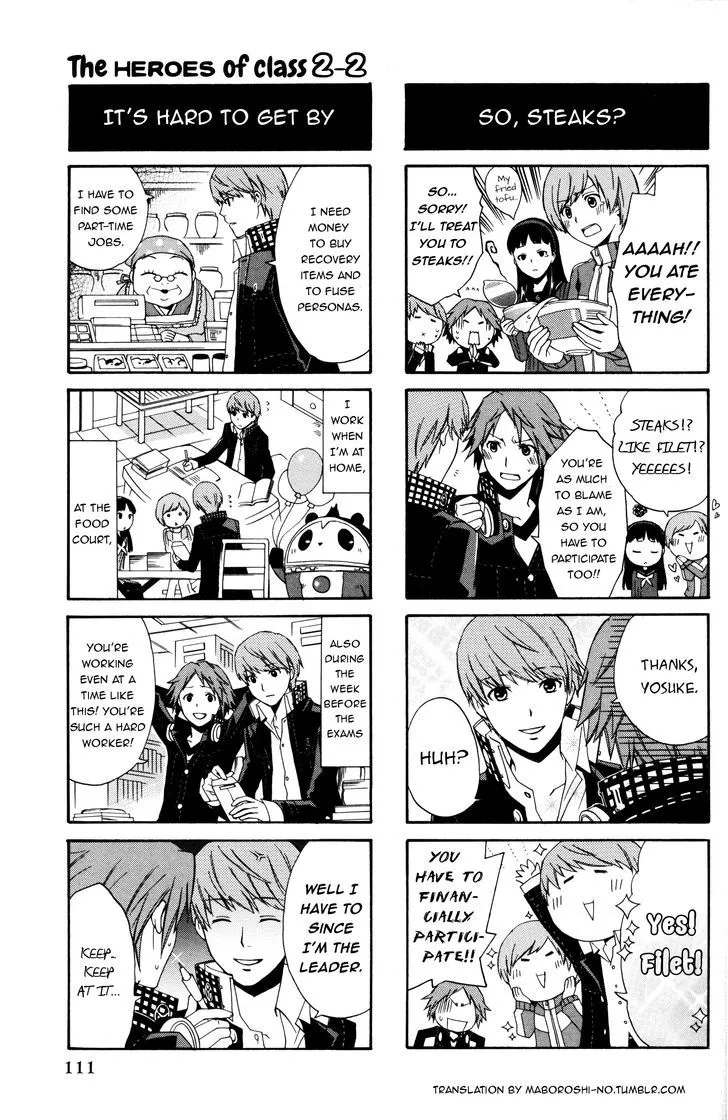 Persona 4 4Koma Kings Chapter 1 page 4 - MangaKakalot