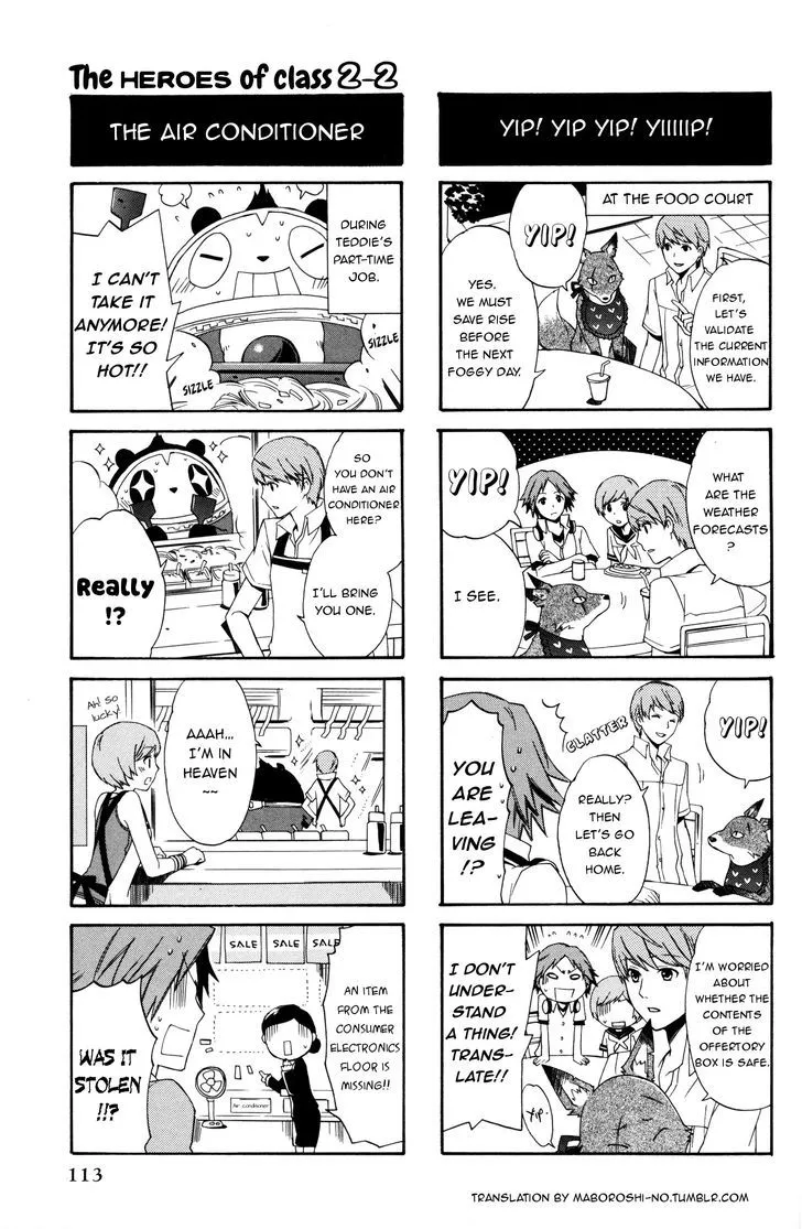 Persona 4 4Koma Kings Chapter 1 page 6 - MangaKakalot