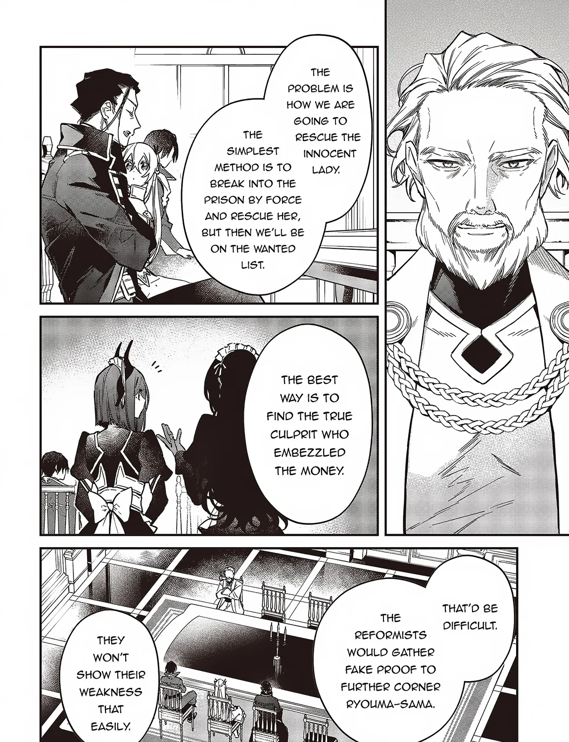 Realist Maou Niyoru Seiiki Naki Isekai Kaikaku Chapter 51 page 49 - MangaKakalot