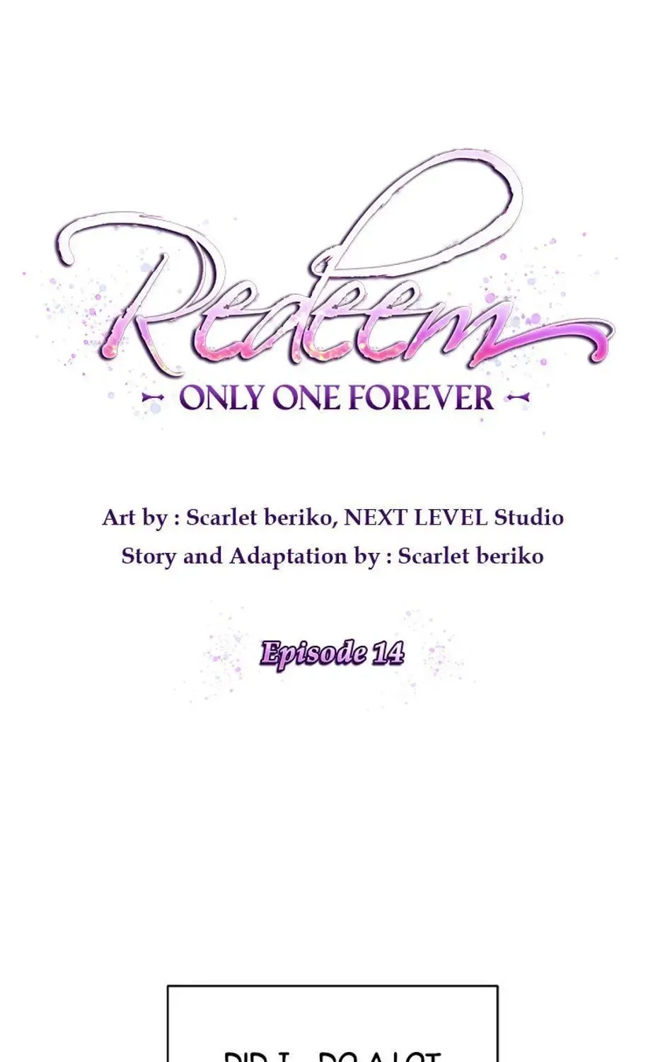 Redeem: Only One Forever Chapter 14 page 1 - MangaKakalot