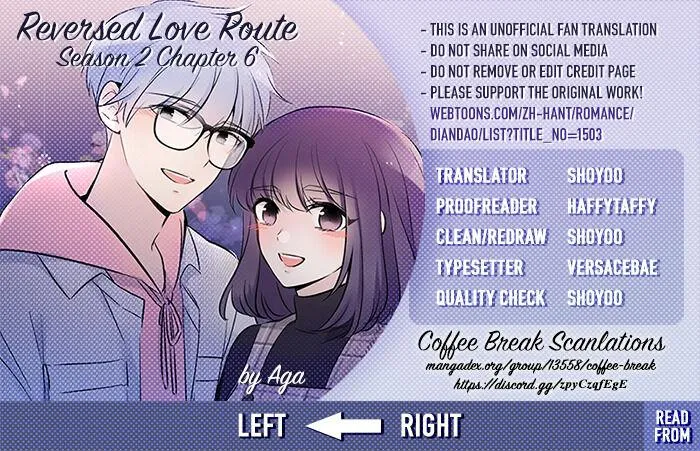 Reversed Love Route Chapter 6.1 page 1 - MangaKakalot