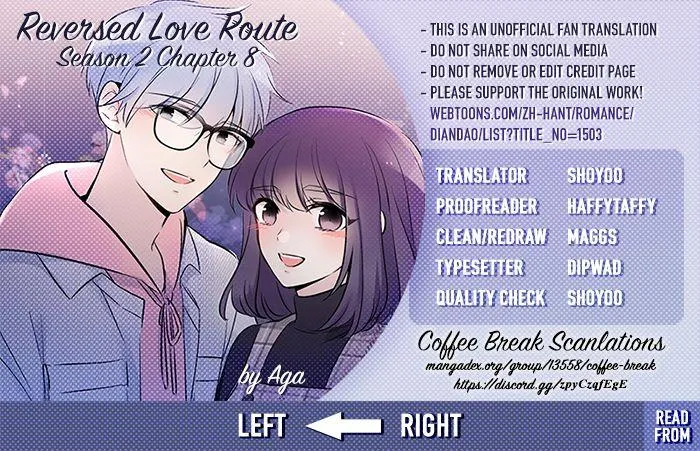 Reversed Love Route Chapter 8.1 page 1 - MangaKakalot