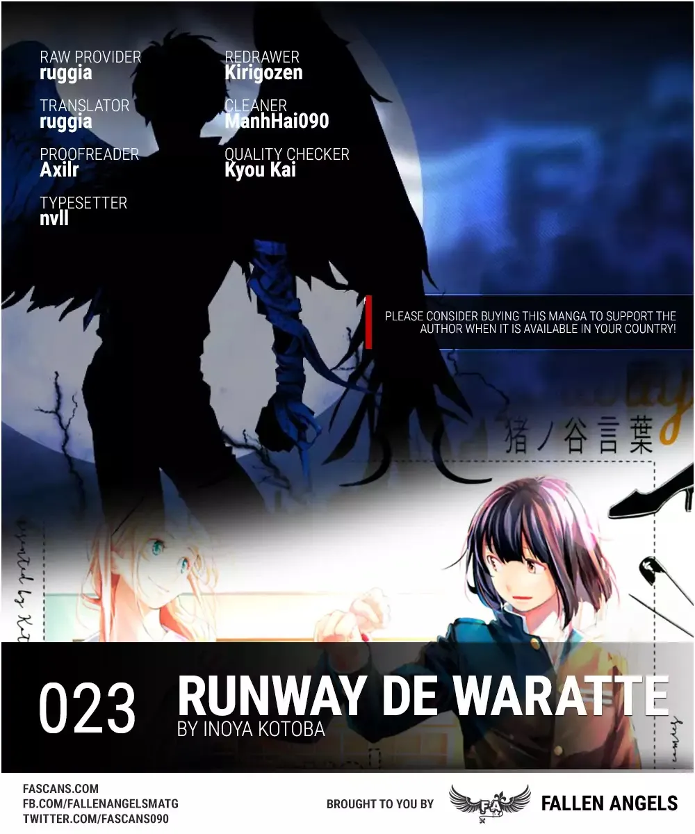 Runway De Waratte Chapter 23 page 1 - MangaKakalot