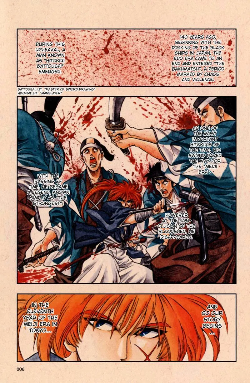 Rurouni Kenshin Chapter 1 page 8 - MangaKakalot