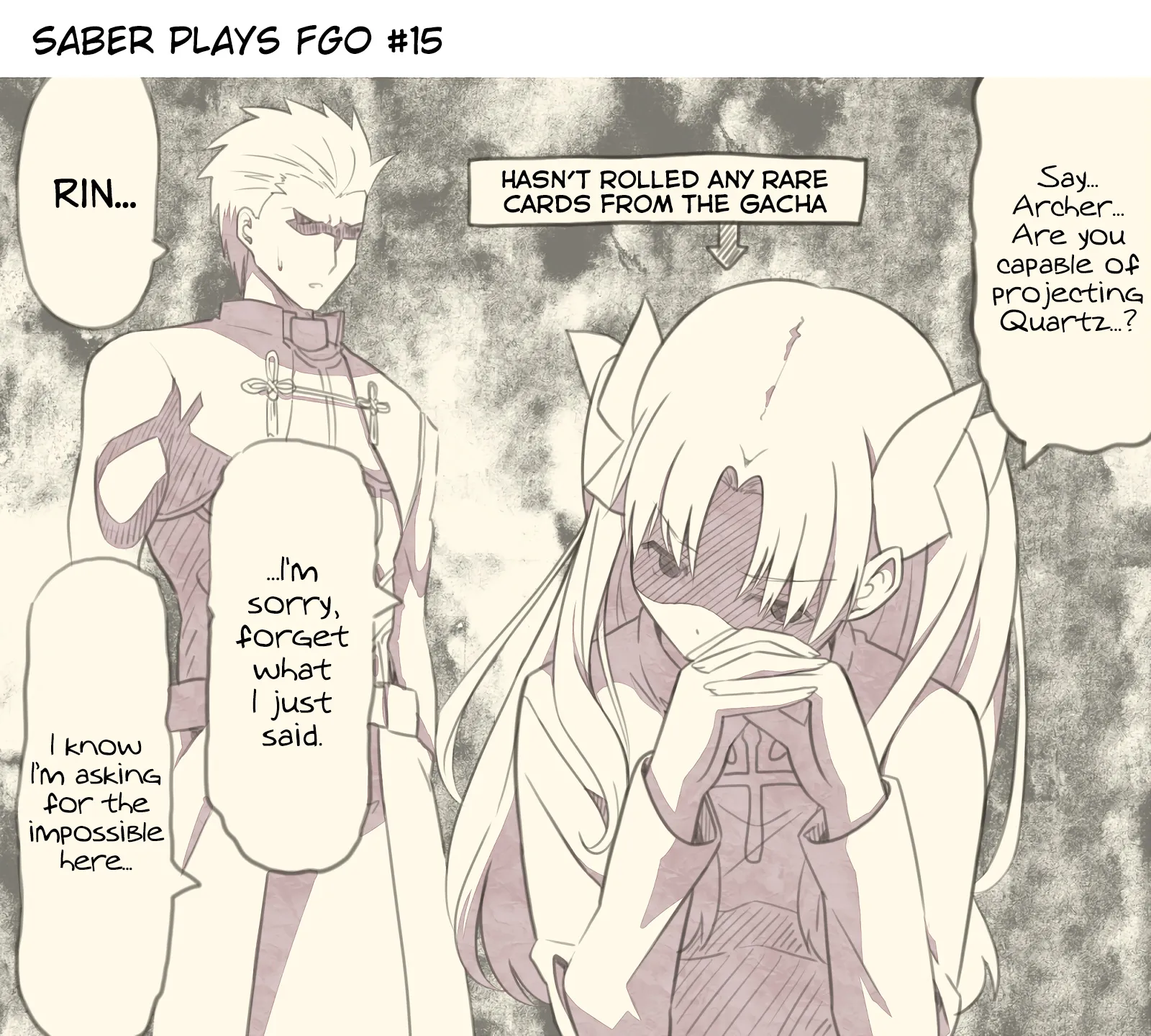 Saber Plays Fate/Grand Order Chapter 15 page 1 - MangaKakalot