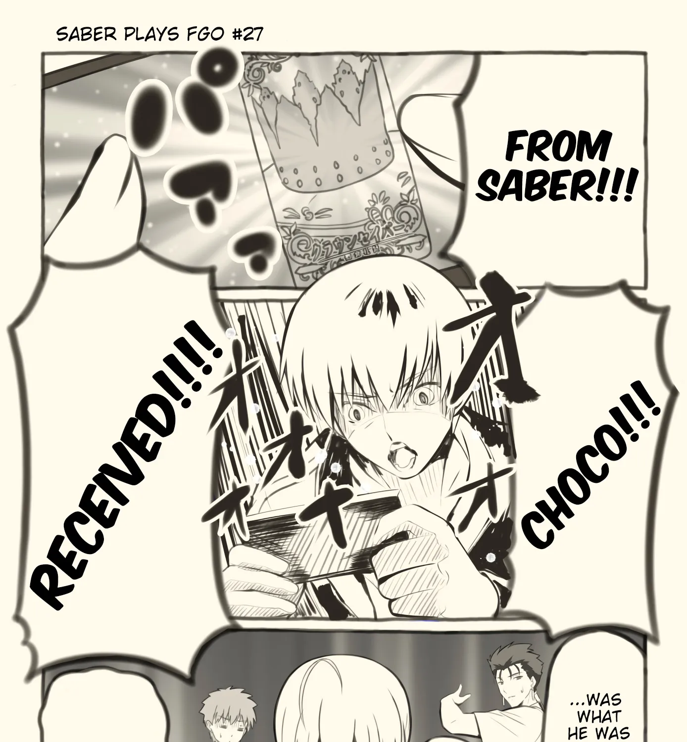 Saber Plays Fate/Grand Order Chapter 27 page 1 - MangaKakalot