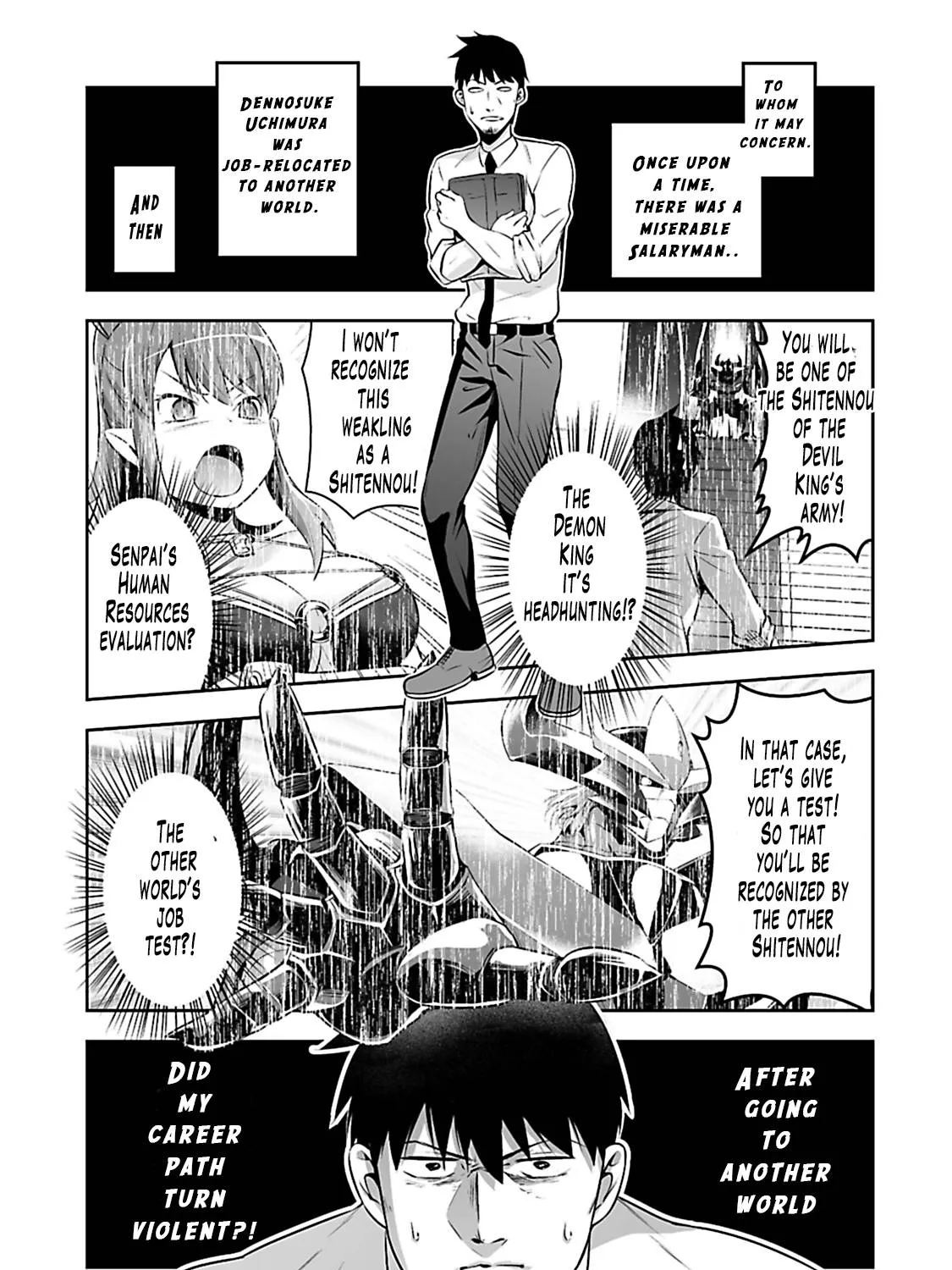 Salaryman ga Isekai ni Ittara Shitennou ni Natta Hanashi - Page 4