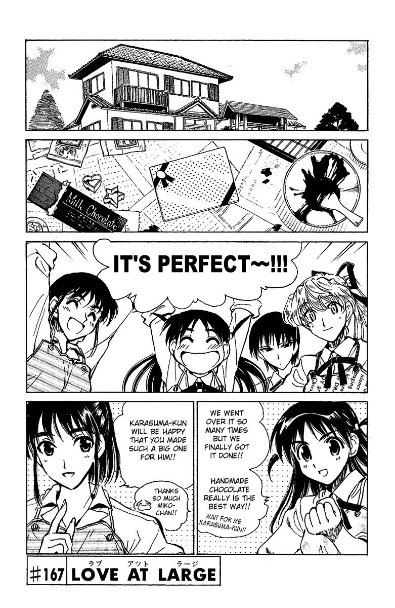 School Rumble Chapter 167 page 1 - MangaKakalot