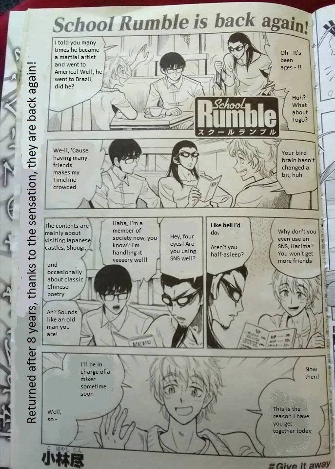 School Rumble Chapter 283.3 page 1 - MangaKakalot