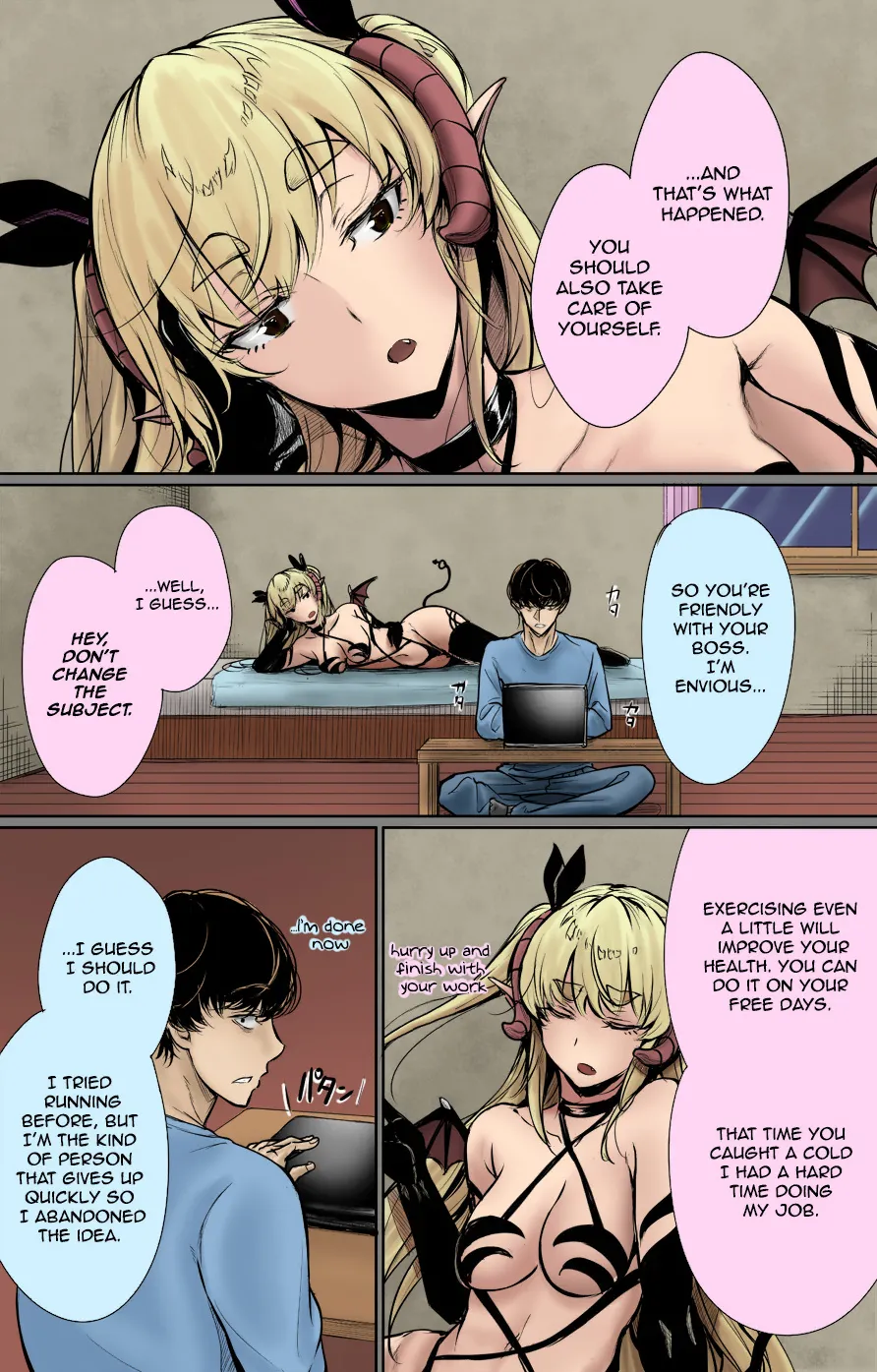 Shachiku Succubus No Hanashi (Fan Colored) Chapter 9 page 3 - MangaKakalot