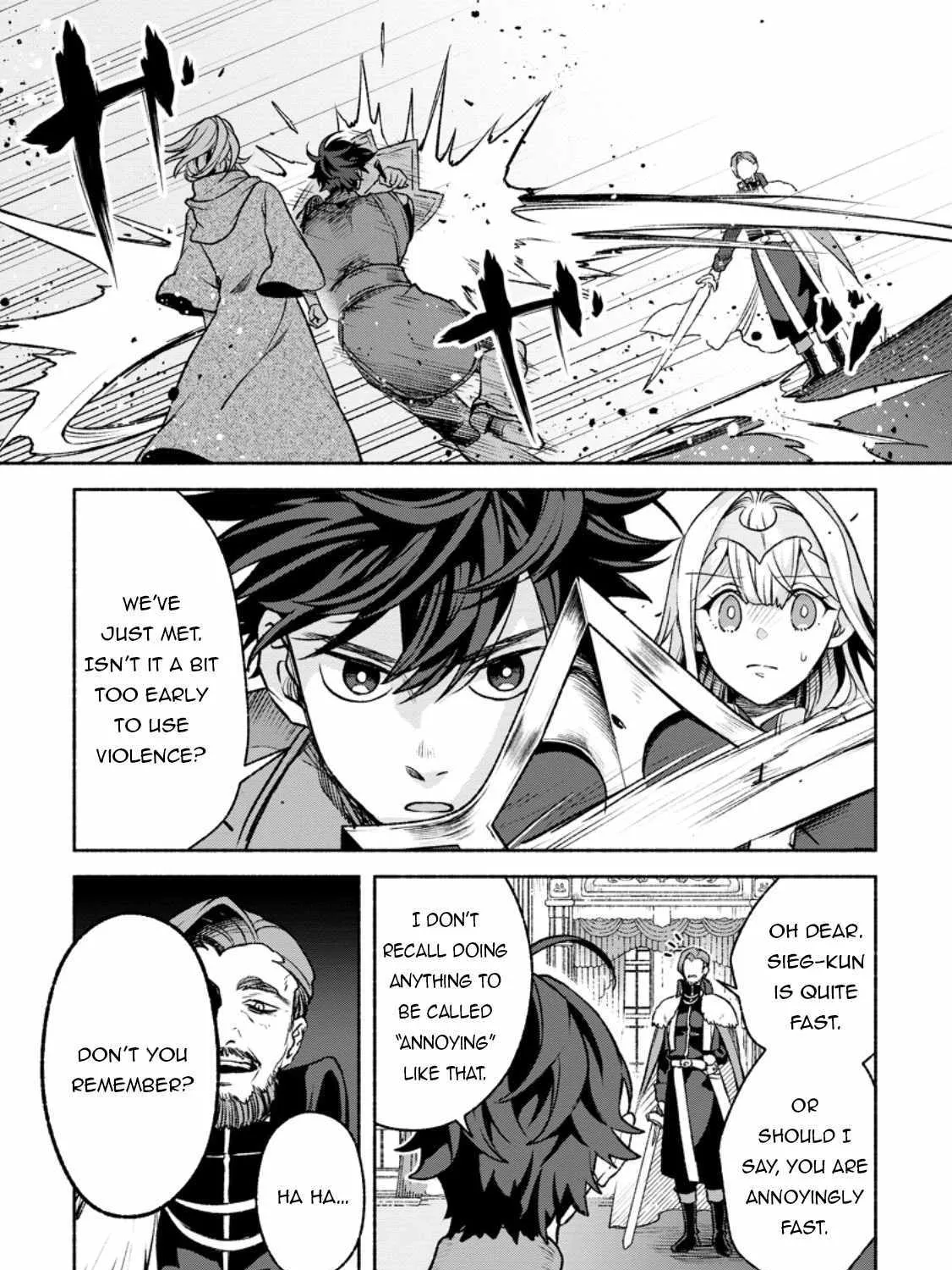 Sono Monban, Saikyou Nitsuki: Tsuihou Sareta Bougyo Ryoku 9999 No Senshi, Outo No Monban Toshite Musou Suru Chapter 29 page 34 - MangaKakalot