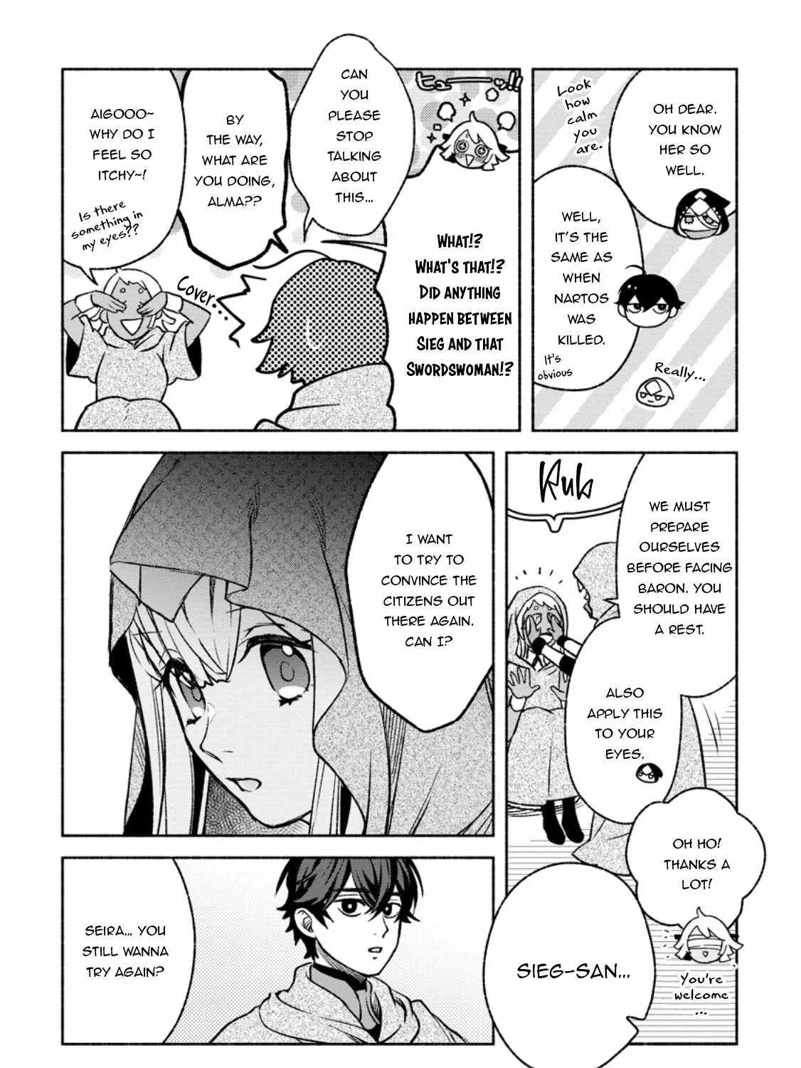 Sono Monban, Saikyou Nitsuki: Tsuihou Sareta Bougyo Ryoku 9999 No Senshi, Outo No Monban Toshite Musou Suru Chapter 29 page 6 - MangaKakalot