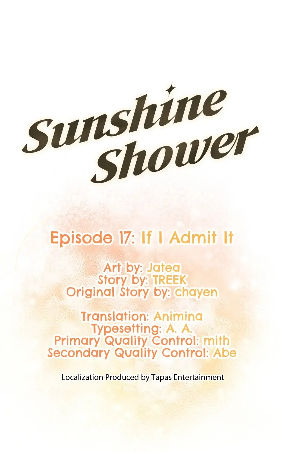 Sunshine Shower Chapter 17 page 1 - MangaKakalot