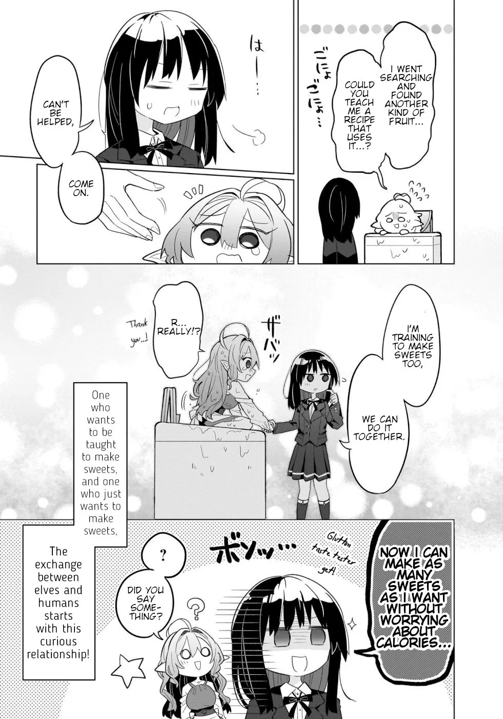 Sweets, Elf, And A High School Girl Chapter 1 page 36 - MangaKakalot