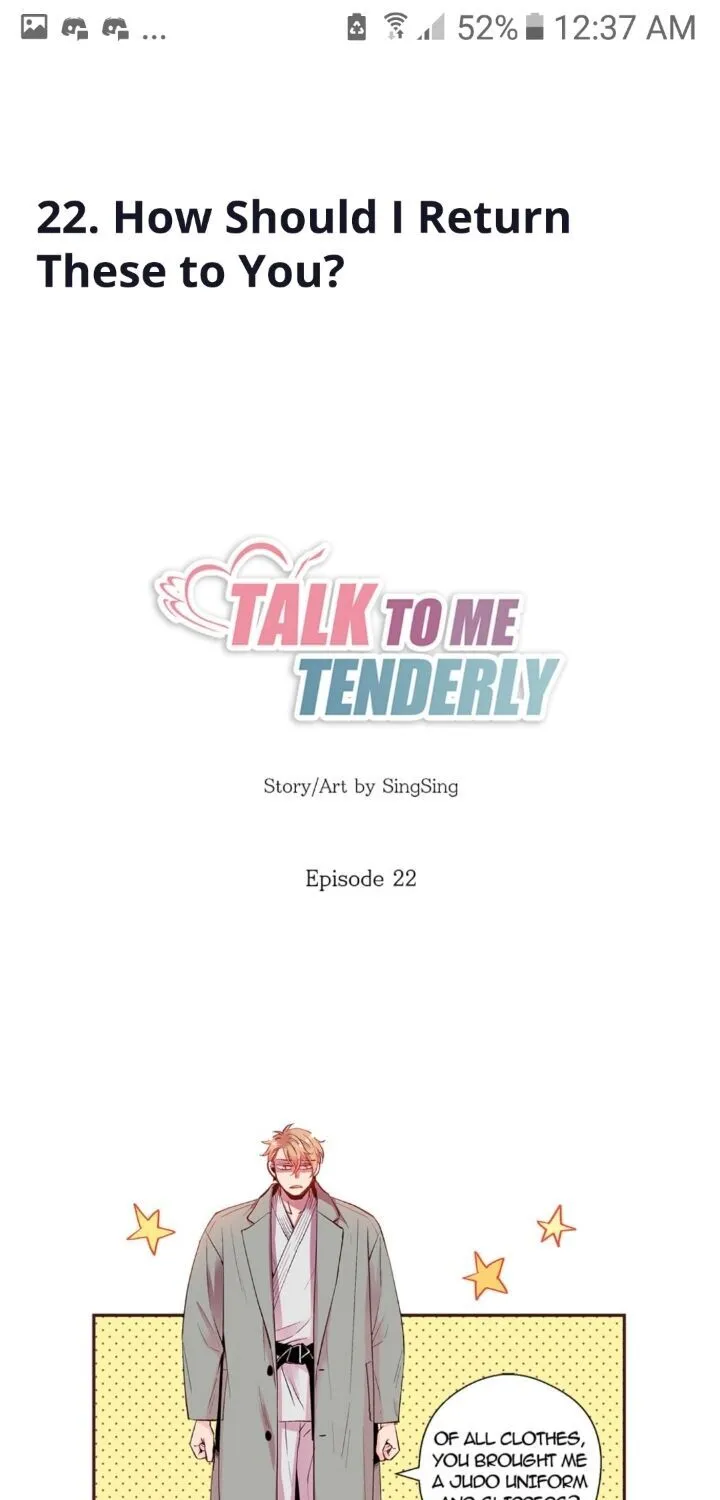 Talk To Me Tenderly Chapter 22 page 2 - MangaKakalot