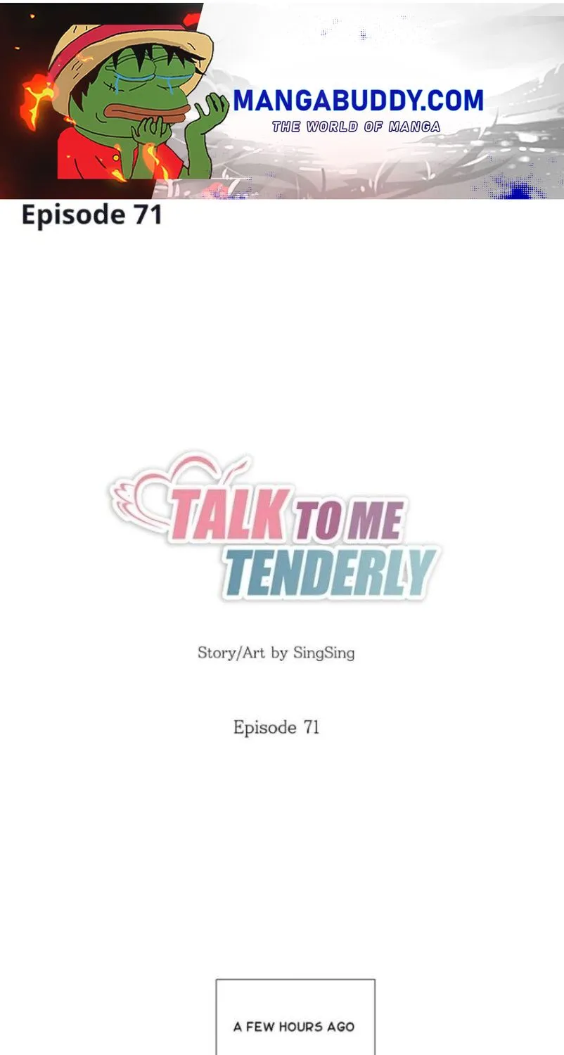 Talk To Me Tenderly Chapter 71 page 1 - MangaKakalot