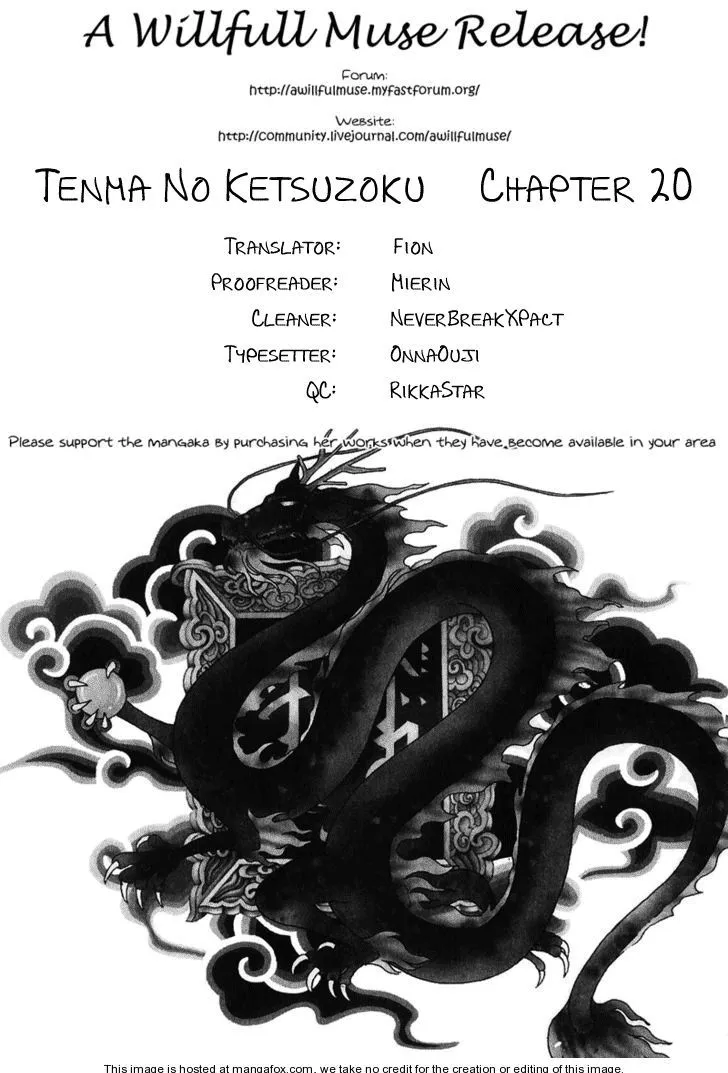 Tenma no Ketsuzoku Chapter 20 page 1 - MangaKakalot