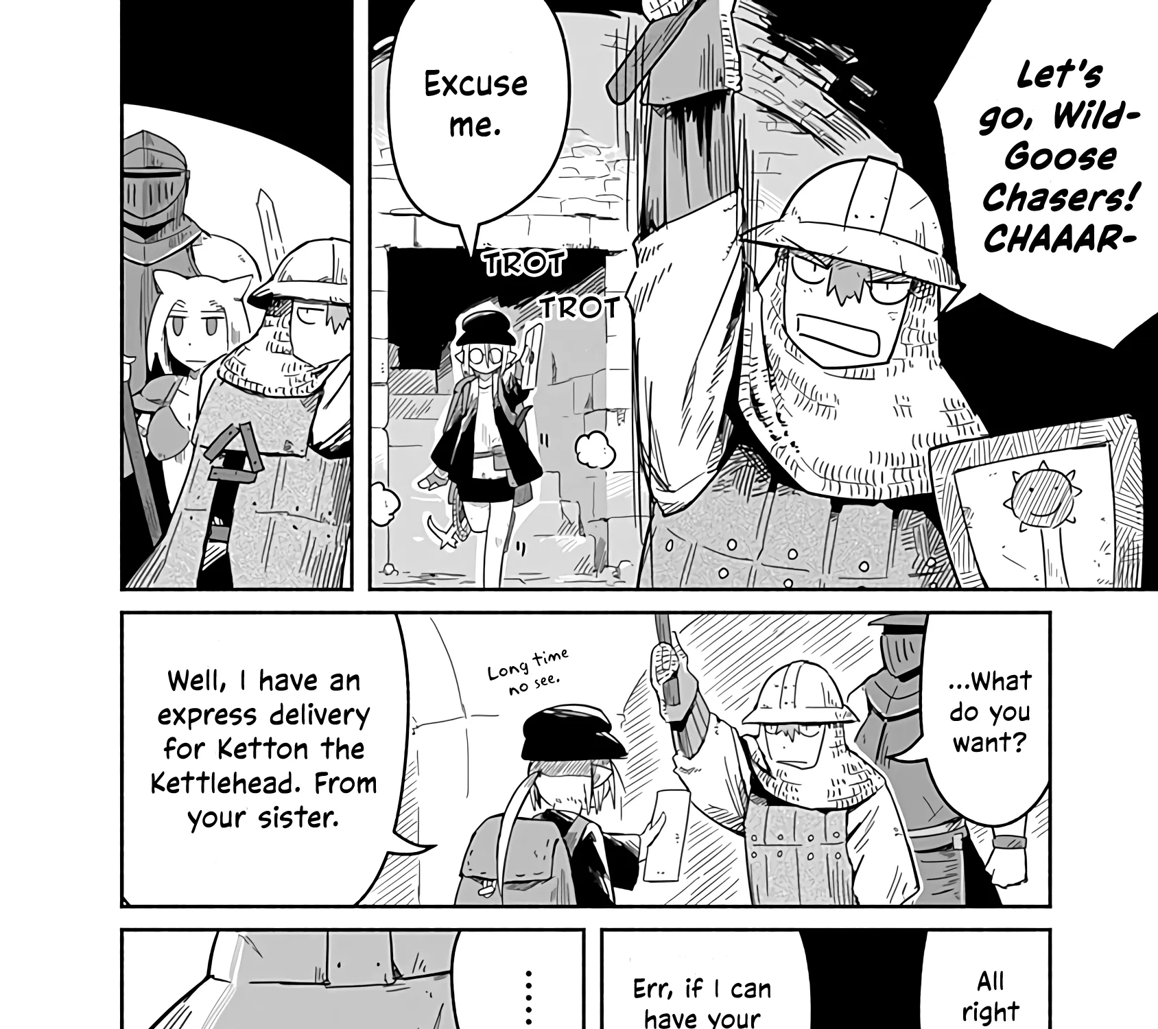 The Dragon, The Hero, And The Courier Chapter 22 page 4 - MangaKakalot