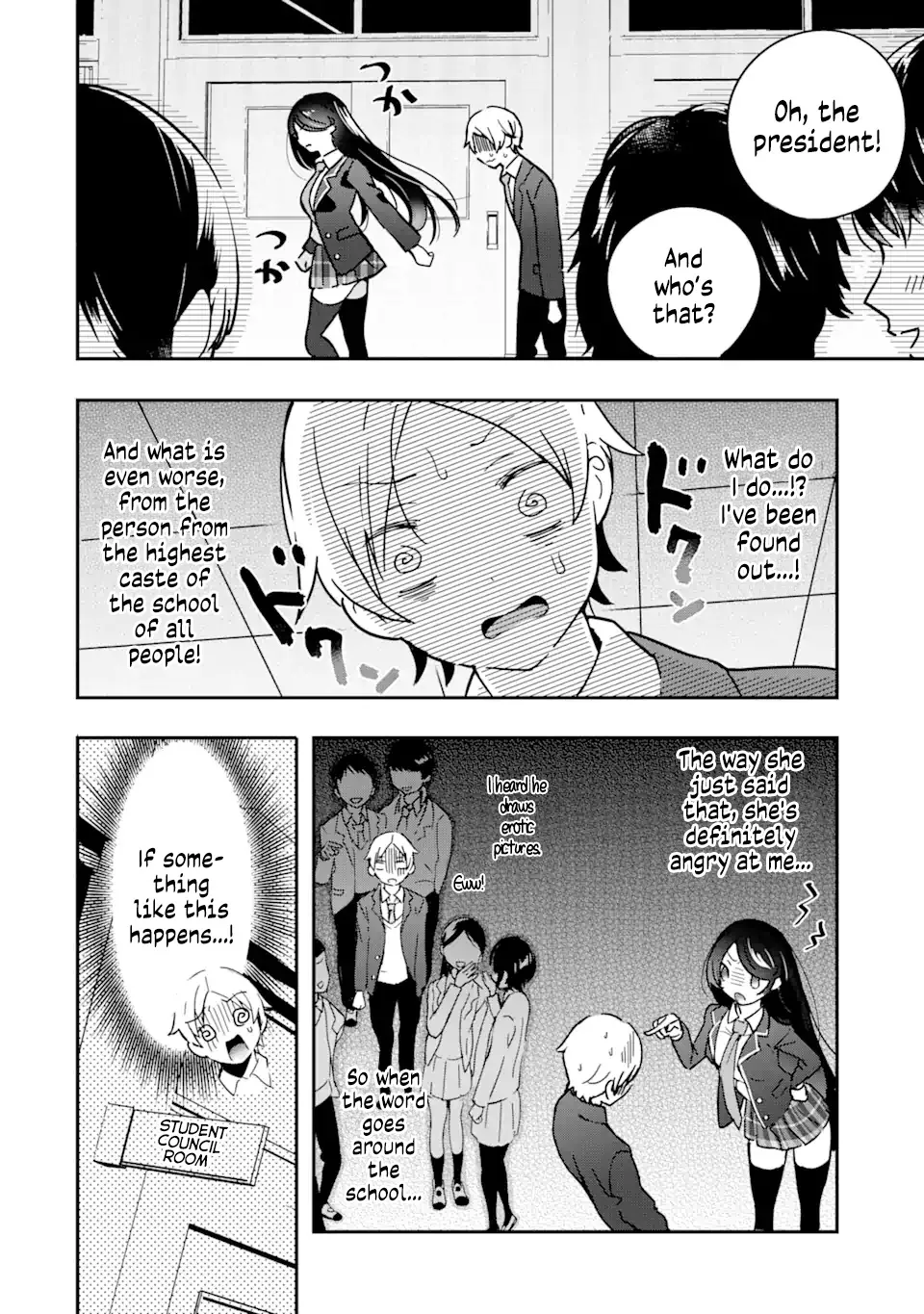 The Number 1 Beautiful Girl in the School is in Love With Me, the XXX Artist. Chapter 1.2 page 4 - MangaKakalot