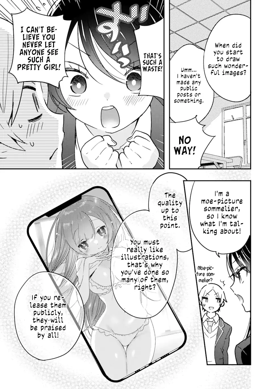 The Number 1 Beautiful Girl in the School is in Love With Me, the XXX Artist. Chapter 1.2 page 10 - MangaKakalot